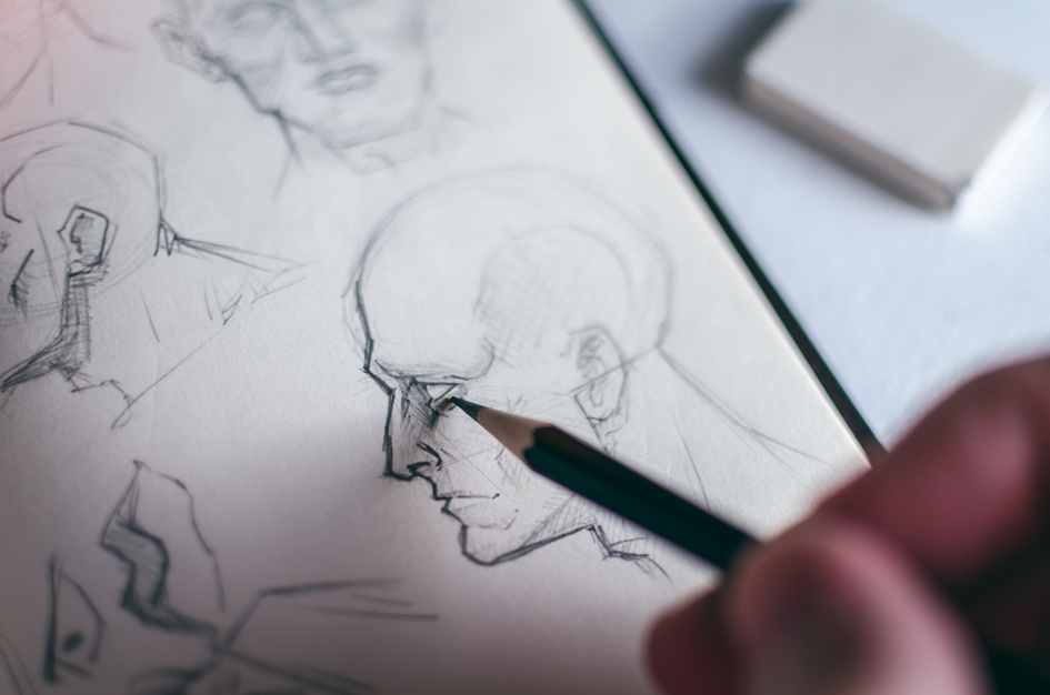 Aprende a dibujar cabezas y rostros – Mónica Belmar